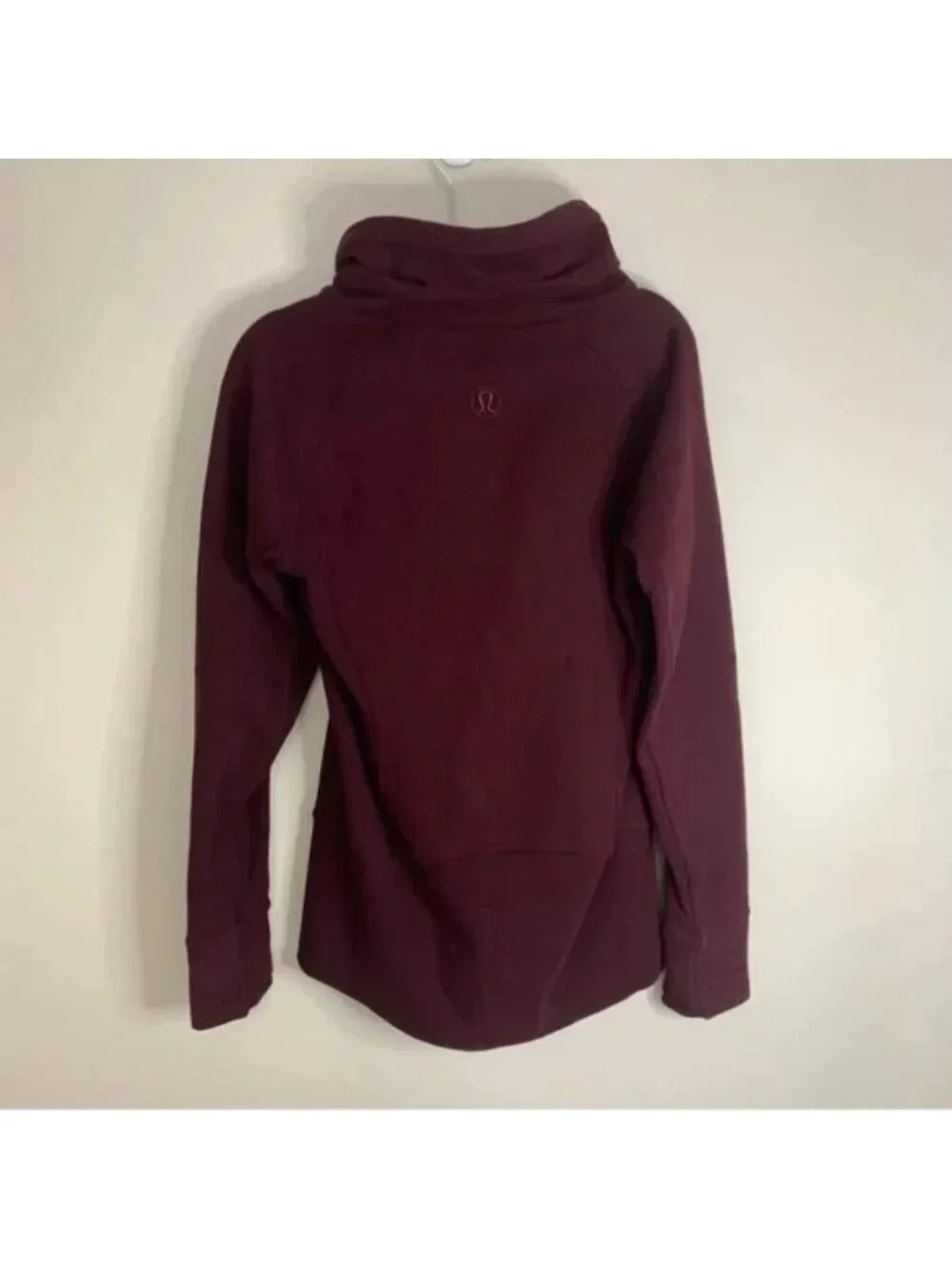 Lululemon Radiant Jacket II Cassis Athletic High Neck Cotton Fleece 10